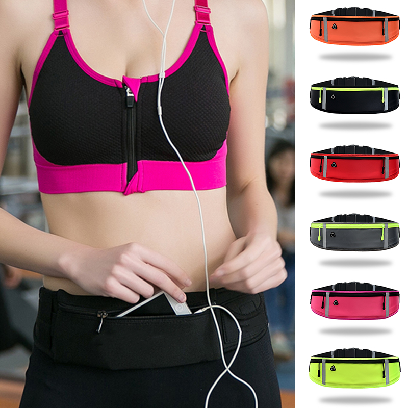 2021 new fashion sailor dance fanny pack women's special waterproof dance sports running 6-inch mobile phone coin purse