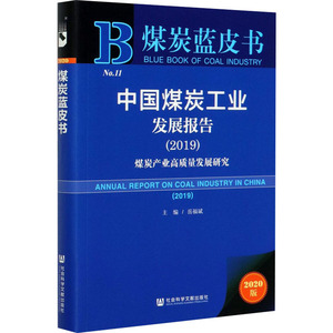 中国煤炭工业发展报告(2019) 煤炭产业高质量发展研究 2020版 岳福斌 编 经济理论经管、励志 新华书店正版图书籍