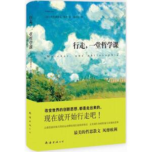 行走,一堂哲学课 (法)弗里德里克·格鲁(Frederic Gros) 著;杨亦雨 译 著作 中国近代随笔文学 新华书店正版图书籍 南海出版公司