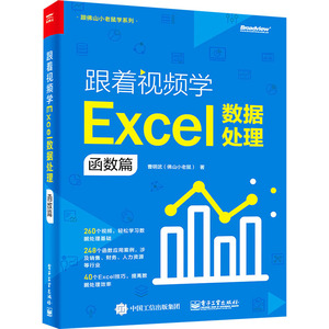 跟着视频学Excel数据处理 函数篇 曹明武 著 操作系统（新）专业科技 新华书店正版图书籍 电子工业出版社
