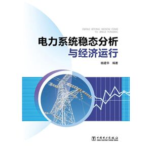电力系统稳态分析与经济运行 杨建华 著 建筑/水利（新）专业科技 新华书店正版图书籍 中国电力出版社