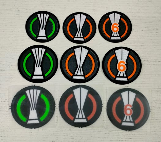 21-22 Europa League Euro League Cup Europa UEFA UEFA Europa League Dress Flocking Thermal Transfer Jersey Arm Badge
