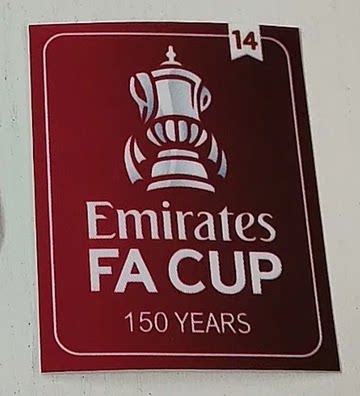FA Cup 14 times cup 150YEARS thermal transfer heat sublimation armband