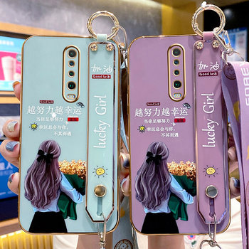 Suitable for Redmi K30 Phone Case, Xiaomi K30I Protective Silicone Cover, Speed Edition K20 Full Coverage 5g Anti-Drop Redmi K20 Pro Soft Case for Women, 5g Shell, Redmi Crossbody Lanyard, Niche K30 5g