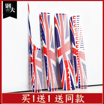 Gelf cutting comb hair stylist professional haircut tools for hair salon non-YS39 rainbow comb color pointed tail comb