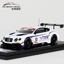 Almost Real Model 1 43 Car Model Simulation Alloy 2016 Bentley Continental GT3#10