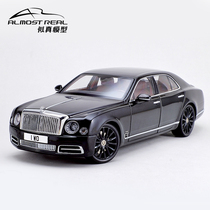Almost Real Car model Alloy simulation 1:18 Bentley Mulsanne Centennial Edition Model Limited Edition