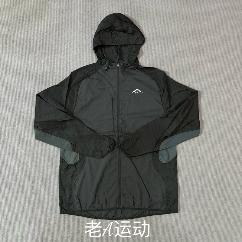 Nike Men's Running Sports Training Quick-Drying Hooded Woven Lightweight Sun Protection Jacket Fn4003