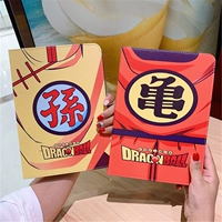 Anime hoạt hình Dragon Ball Sun Wukong 2018 mới iPad bảo vệ vỏ mini5 chống rơi mini 4 máy tính bảng bằng da Apple 10,2 inch iPad7 silicon bao gồm tất cả 2019air3 bao máy tính - Phụ kiện máy tính bảng