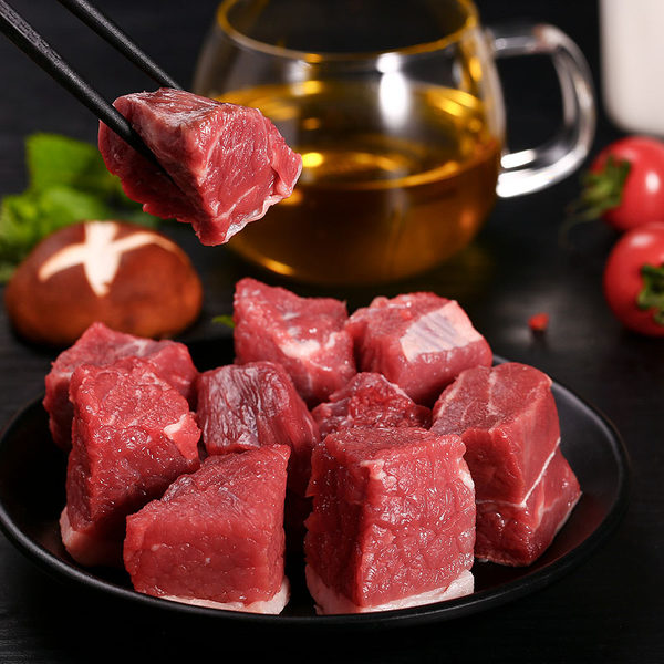 星渔 谷饲原切牛腩块 牛肉 1000g*2件 双重优惠折后￥99顺丰包邮