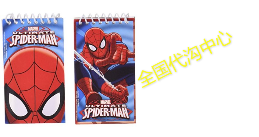 12 Count Spider-Man Notepads Mini Multicolored