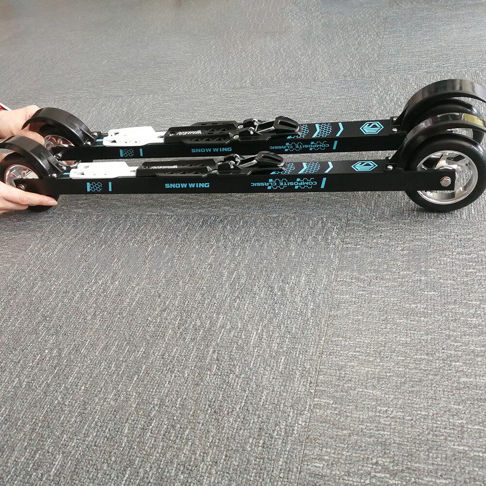 Dryland freestyle skiing roller training plate roller type dryland skiing dryland cross-country skiing trainer suit