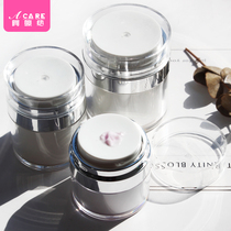 Vacuum face cream bottle press type bottle portable high grade lotion makeup skin care lotion cream bottle travel