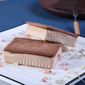 冰淇淋雪糕进口12支海盐曲奇黑巧克力