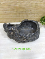Special price original stone coral worm fossil ashtray small flowerpot fish tank strange stone ornamental stone ornaments Feng Shui Cai