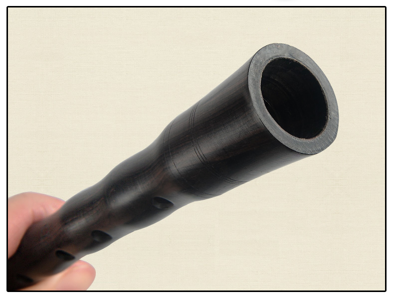 Ebony mun pipa BCEFG giai điệu người mới bắt đầu trẻ em chuyên nghiệp kích thước gỗ hồng sắc - Nhạc cụ dân tộc ống sáo