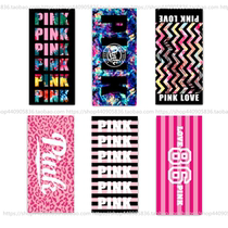 PINK letters super soft thin bath towel Beach towel Outdoor sports fitness running swimming hot spring tourism