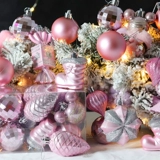 Прозрачное рождественское ювелирное украшение, окрашенная креативная подарочная коробка ручной работы