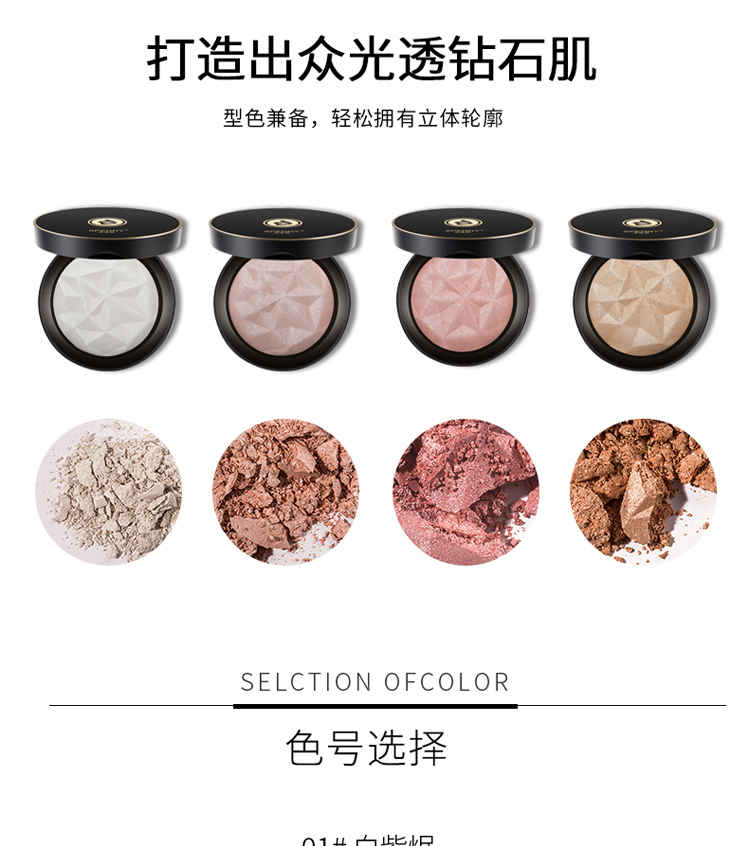 Spenny / Shi Pei Ni Jin Diamond Luxury Giảm béo và làm sáng da highlight mắt