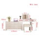 Bàn trang điểm bằng gỗ nguyên khối kiểu Hàn Quốc phòng ngủ căn hộ nhỏ hiện đại đơn giản đa chức năng bàn trang điểm góc có thể thu vào - Bàn