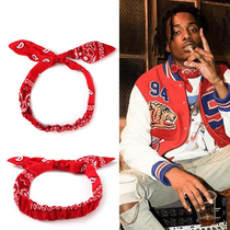 Hip Hop Tide Brand Hair Band Mens Hair Hoop Headrope Hairband Hair Decoration Street Tide Headband Headband Headgear Mens Hair Card