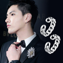 No pierced ear design sense niche earrings Female fake studs Trendy men No pierced ear buckle Ear bone clip Ear ornaments Ear ring ear clip