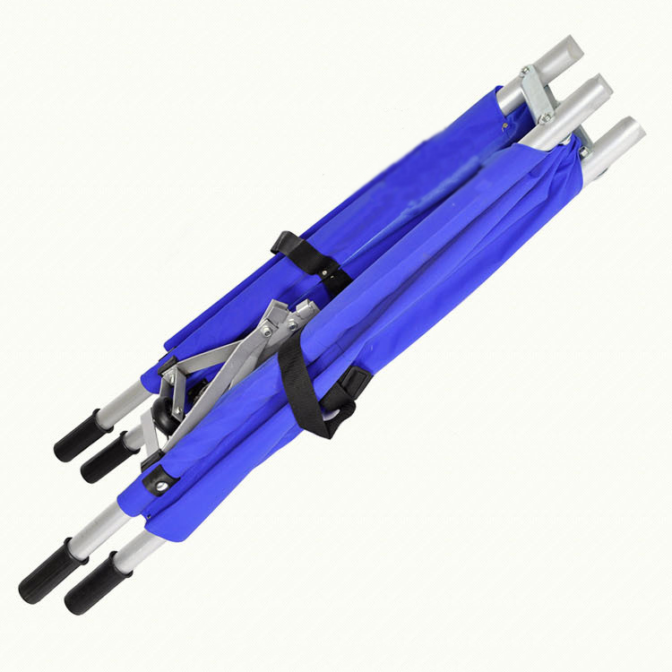 Stretcher Thickened Aluminum Alloy Stretcher Ambulance Stretcher Two Fold Folding