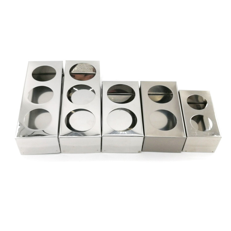 304 stainless steel alcohol bottle rack hospital two-hole three-hole disinfection bottle rack iodophor bottle rack glass bottle storage