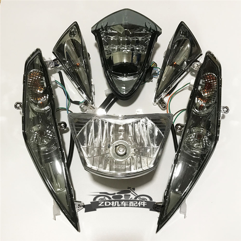 Ghost fire generation GY6 full set of lamps Electric vehicle front steering living room lights original assembly Brake lights Rear turn signal accessories