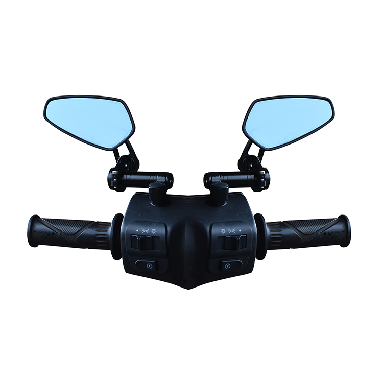 Electric locomotive retrofitting accessories Fuxi Iggae Ghost Fire Fighting Cool Chic Universal Rear Mirror Rearview Mirror Reflective Mirror