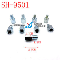 Motorcycle Electric Car Rearview Mirror adapter screw reflector height screw 8mm 10mm positive wire reverse wire screw