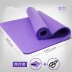 Yoga mat lớn dày sinh viên người lớn siesta ánh sáng thể thao hàng xách tay thiết bị thể dục mùi đôi - Yoga tập yoga tăng vòng 1 Yoga