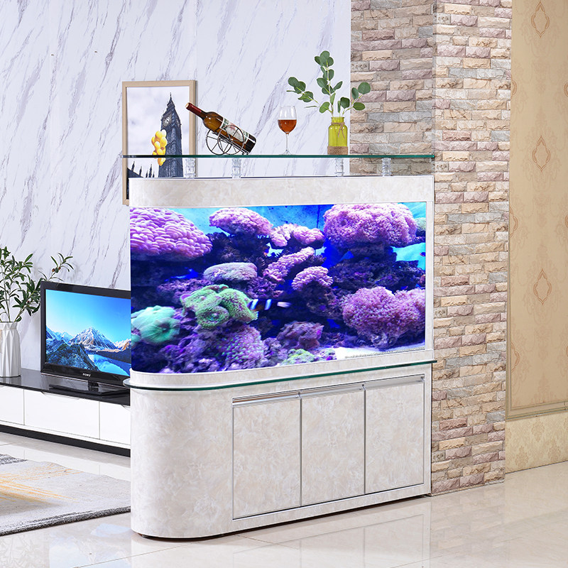 Sub Warhead Fish Tank Bottom Filter Home Eco Aquarium living room Lower filter 1 5 m Screens Large custom free change water