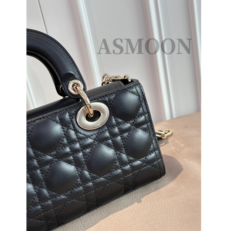 Asmoon Elegant Thousand-Gold Bag~ Exquisite and Elegant Rattan-Patterned Sheepskin Detachable Chain Handbag, Shoulder Bag, Crossbody Bag