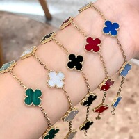 经典五花四叶草手链项链时尚百搭送老婆礼物