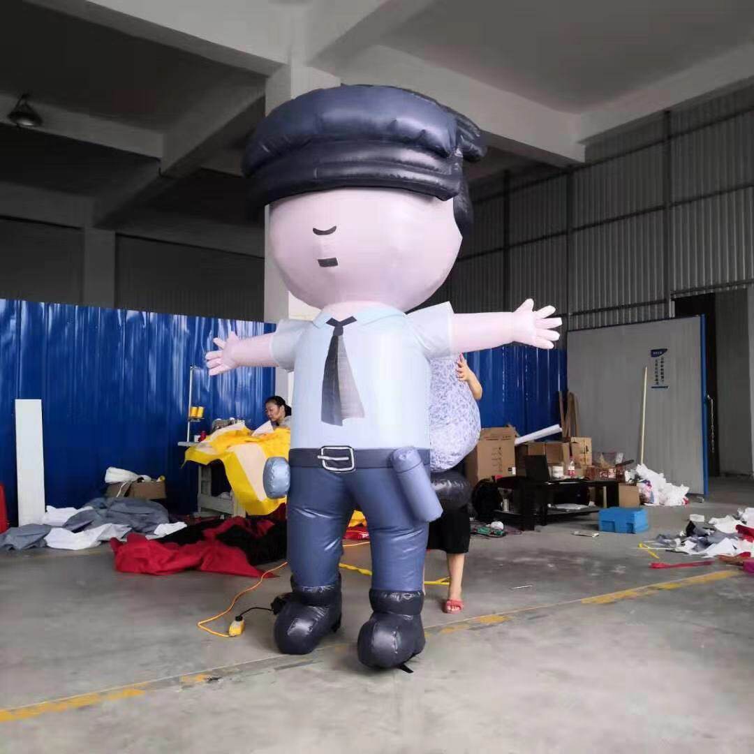 Eating chicken soldier air model Jedi survival aircraft air model custom flying elephant unicorn stage inflatable doll atmosphere