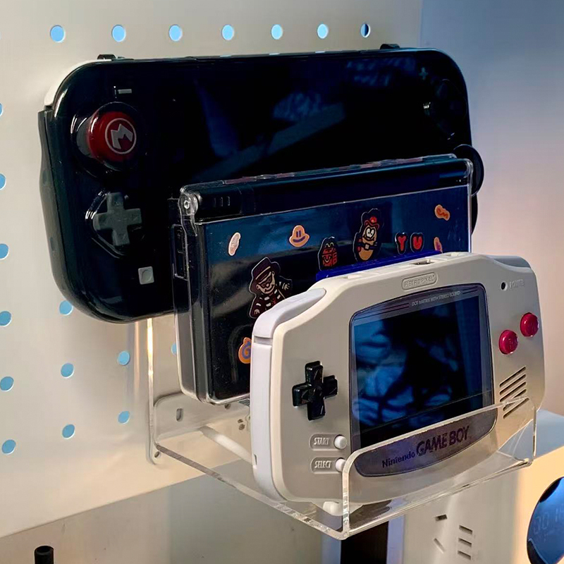 Switch Display Stand Transparent Ladder Acrylic Nintendo Ps Game Console Display Collection Handheld Storage Box