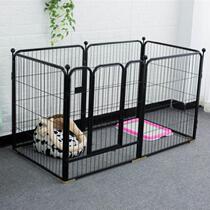 Large medium and small dog Corgi large dog fence fence guardrail indoor isolation fence cat dog cage pet combination animal