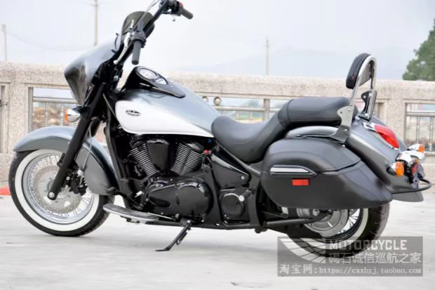 14 năm Kawasaki Vulcan 900 Xe máy cổ điển Hoàng tử cổ điển VN900 có thể giúp đỡ trên thẻ - mortorcycles