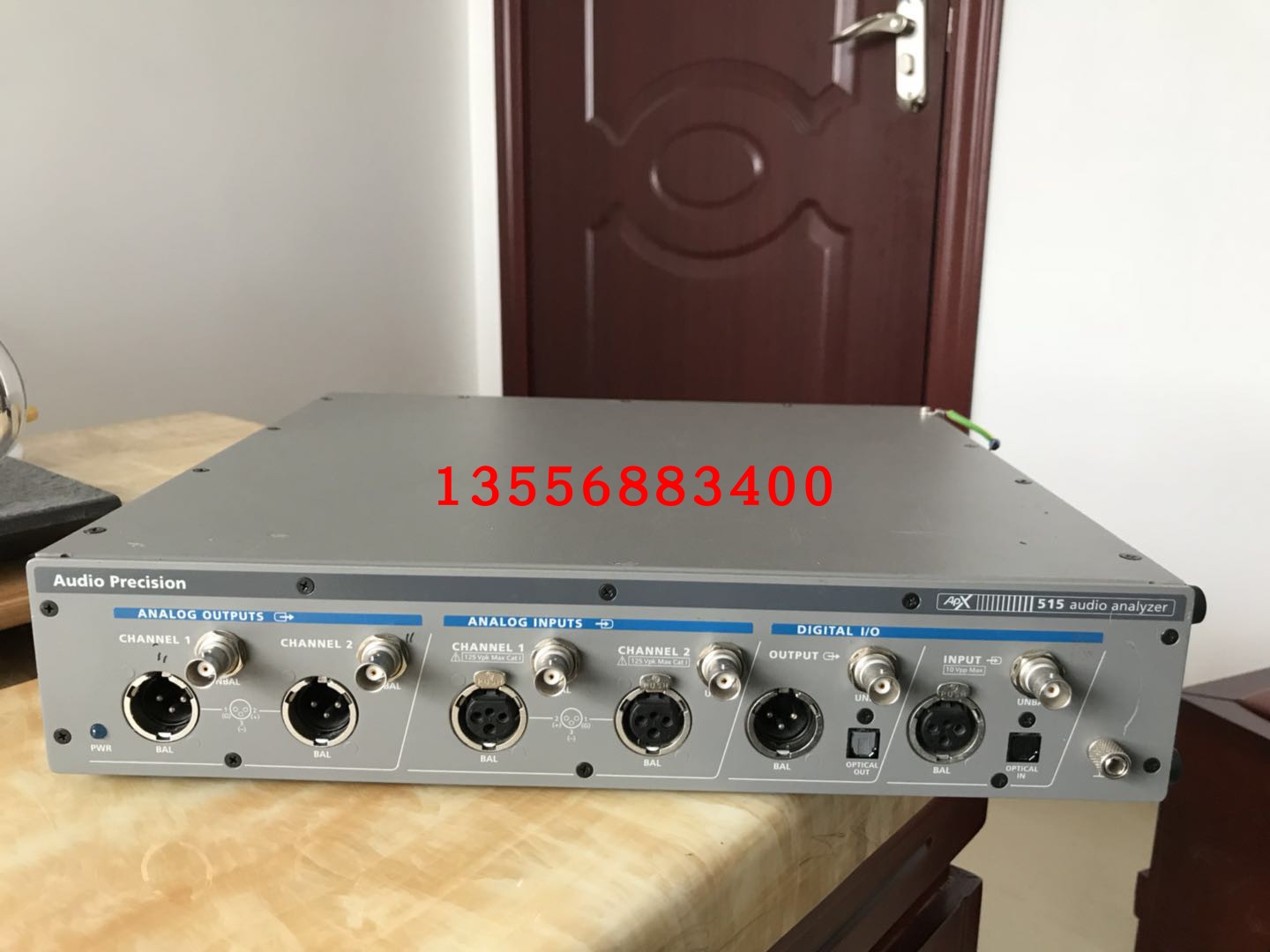 Acquisition of the original APX515 Aux0025 Audio Analyzer