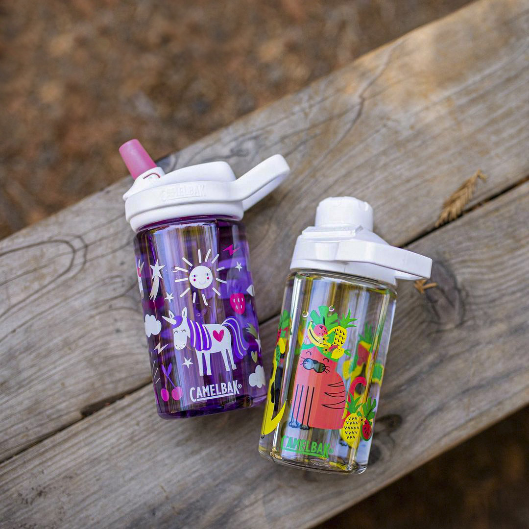 Ouyang Nana with food grade American hump Camelbak children's cup cartoon straw cup anti-fall kettle