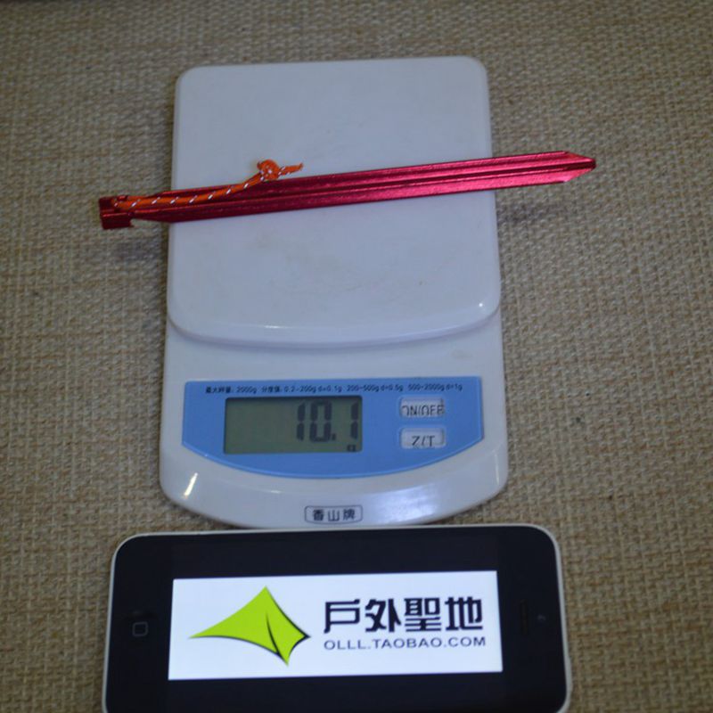 Sanfeng outdoor 13 new products exclusive design ultra-light super strong 7075 four-sided aluminum alloy tent nails