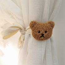 Korean in plush embroidered babys room decorated curtains with rope net tie strap tie strap tie