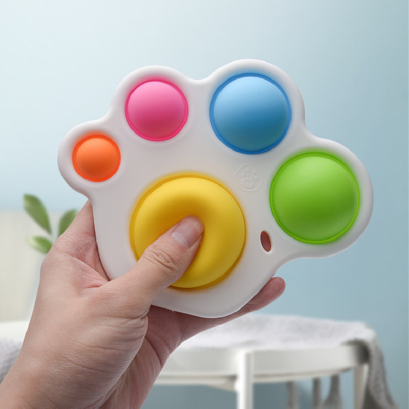 Baby Puzzle Early Teaching Special Force Training Board Color Enlightenment Cognition Newborn Baby Pacification Toy Entrance