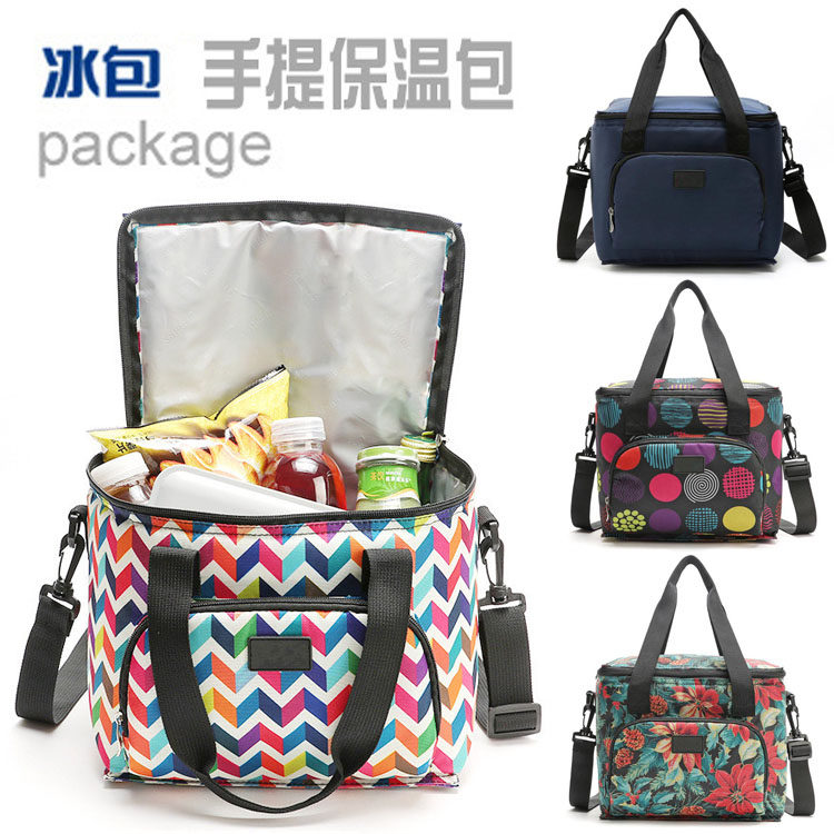 Large number Mom's back milk bag Ice handbag Handmade insulated bag Lunch boxed lunchbox with bottle containing bag for a picnic bag