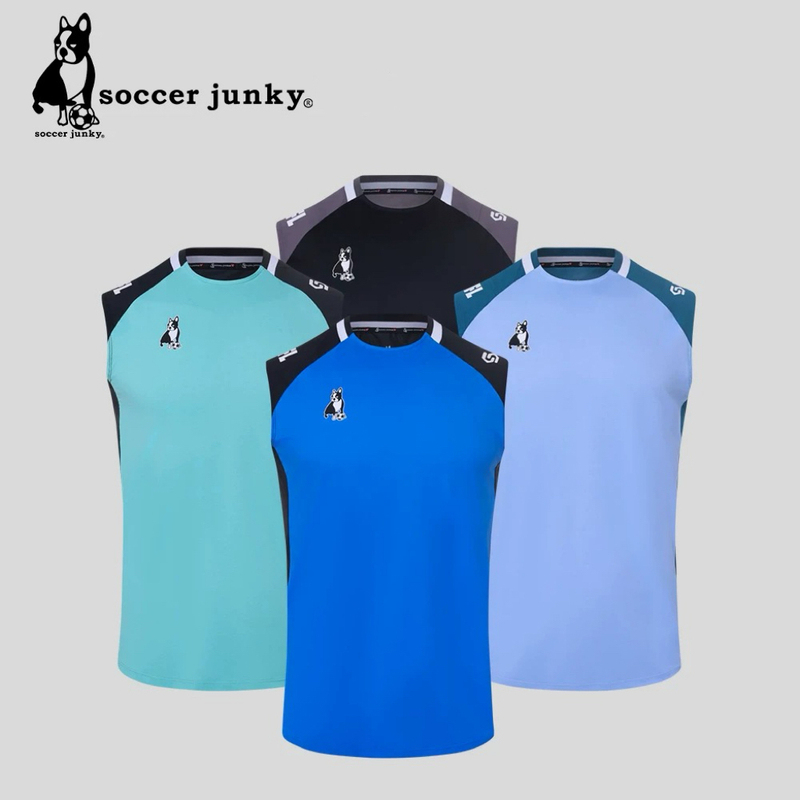 Soccer  Football Group Competition Uniform Knitted Football Training Vest Sleeveless Vest Sj26A06