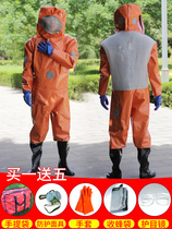 Horse bee suit one-piece protective clothing thickened Anti-bee clothing full set of full roll Shed style Peach Red Li Bai mountaineering Road