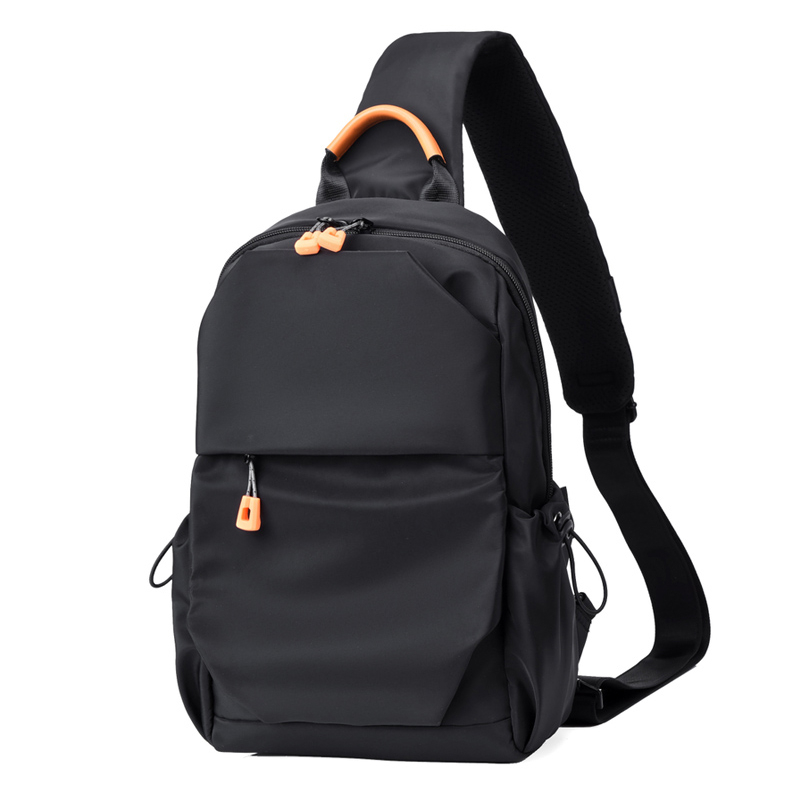 Hong Kong I TGREG chest bag men's diagonal satchel casual waterproof oxford cloth single shoulder small shoulder bag trend chest front bag