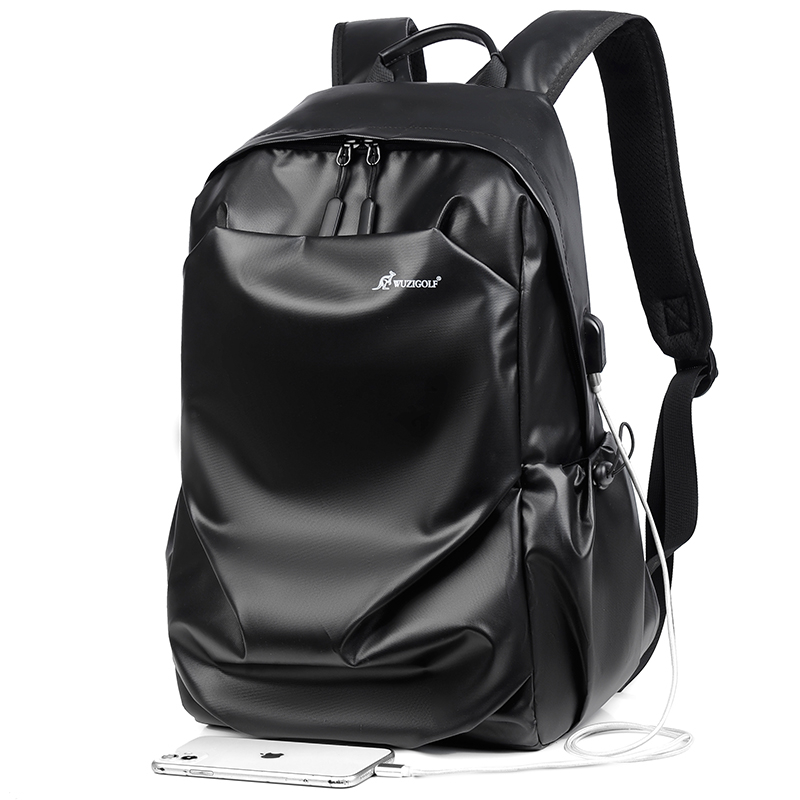 Hong Kong I TGREG waterproof backpack men's leisure travel bag female student school bag business backpack computer bag