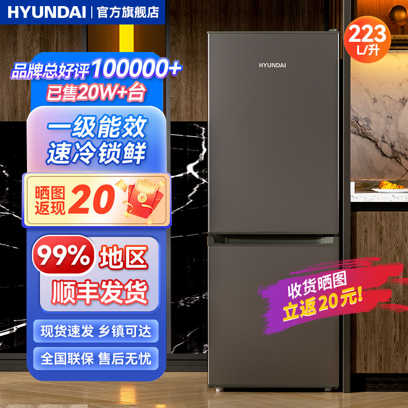 HYUNDAI-BCD-223冰箱图片